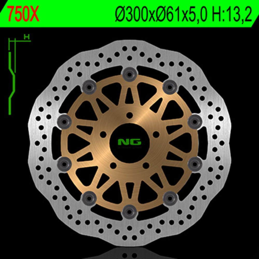 Floating Wavy NG Brakes Brake Disc For Motorcycle Parts Accessories