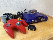 N64 Konsole Purple - Transparente Grape, Inkl. Controller, PAL