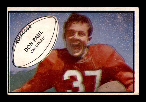 Don Paul #90 1953 Bowman card