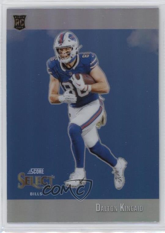 2023 Panini Select Score Throwback Silver Prizm Dalton Kincaid #STW-DKI 5u3