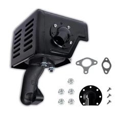 JMCHstore Exhaust Muffler Pipe w/Deflector For Predator 301cc, 300cc muffler 