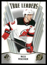 2021-22 SP Authentic #TL-9 Nico Hischier True Leaders