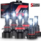12000K LED Headlight+Fog Light Bulbs Kit For Chevy Silverado 1500 2500 2007-2015
