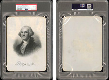 1881 N622 Steel Plate Engravings - U.S. Presidents - George Washington Psa 4