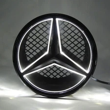 Illuminated Front Grille LED Star Emblem Logo For Mercedes Benz 2006-13 W204