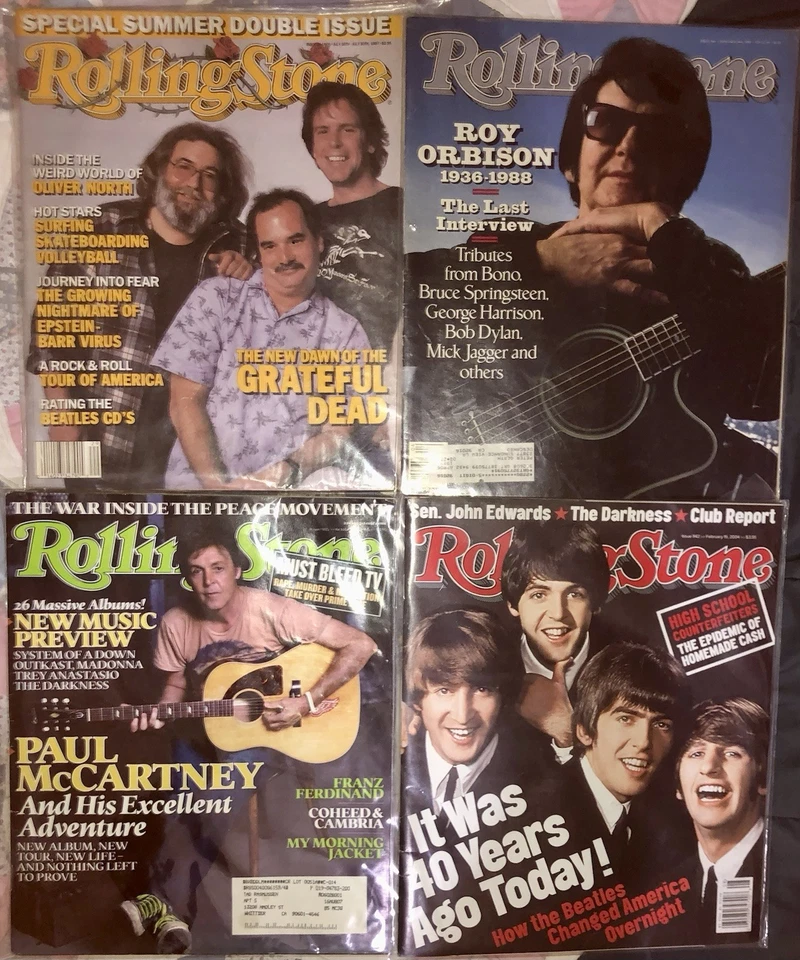 31 Rolling Stone Magazines Great Condition 70s 80s 90s + The Beatles Collection  - Image 3 of 4
