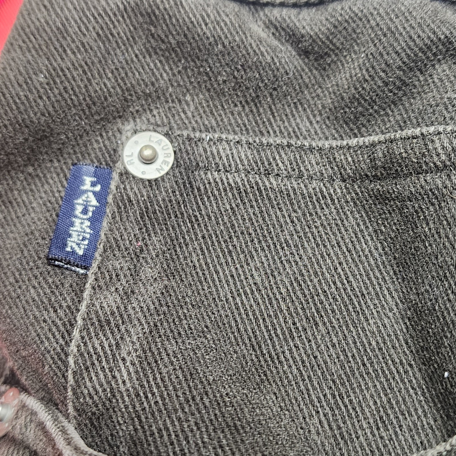 Polo Jeans Co Ralph Lauren Womens Pants 8 Army Green Cargo Retro Classic Grunge thumbnail 5