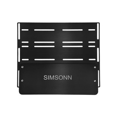 SIMSONN Plus X Black Base Plate Simulation Racing Pedal HE Hydraulic Pedals
