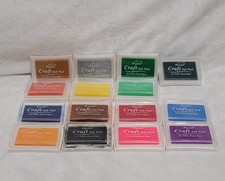 Craft Pad Ink Stamp Pads  15 Pk BUNDLE **Read Description**