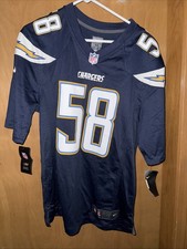 Nike San Diego Chargers  #58 Uchenna Nwosu MEDIUM Jersey (B81)