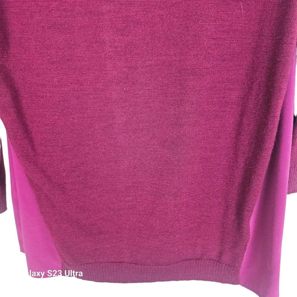 Suéter Smartwool Mujer Lana Merino Talla M Bloque de Color Espalda Mixto Medios Informal Foto 3 de 4