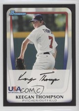 2011 Bowman Draft Prospects Keegan Thompson #BDPP107 0l2