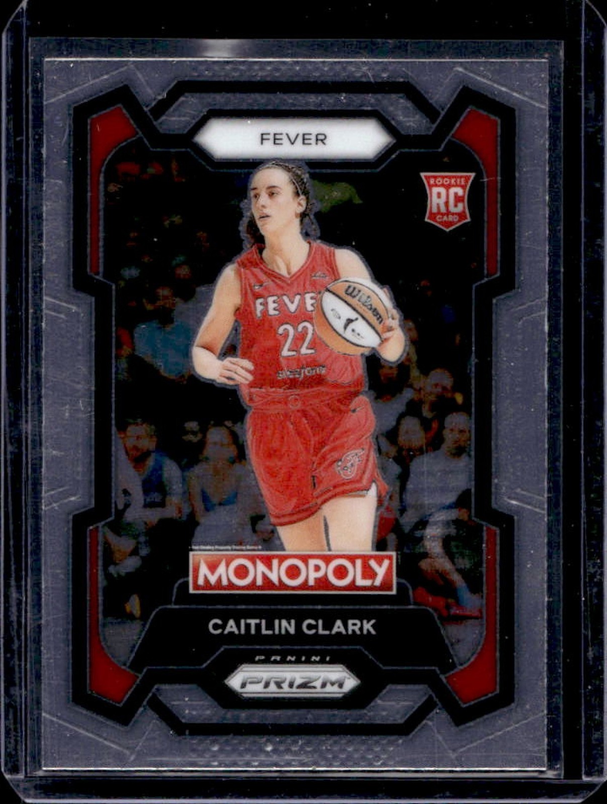 2024 Panini Prizm Monopoly WNBA Caitlin Clark RC Rookie #65 Fever
