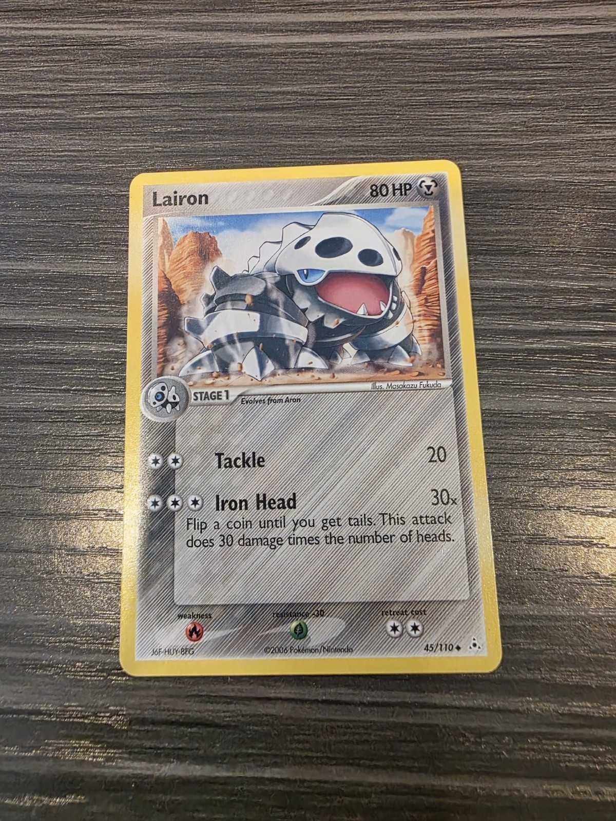 NM / MINT! Lairon 45/110 - Holon Phantoms - Pokémon Card