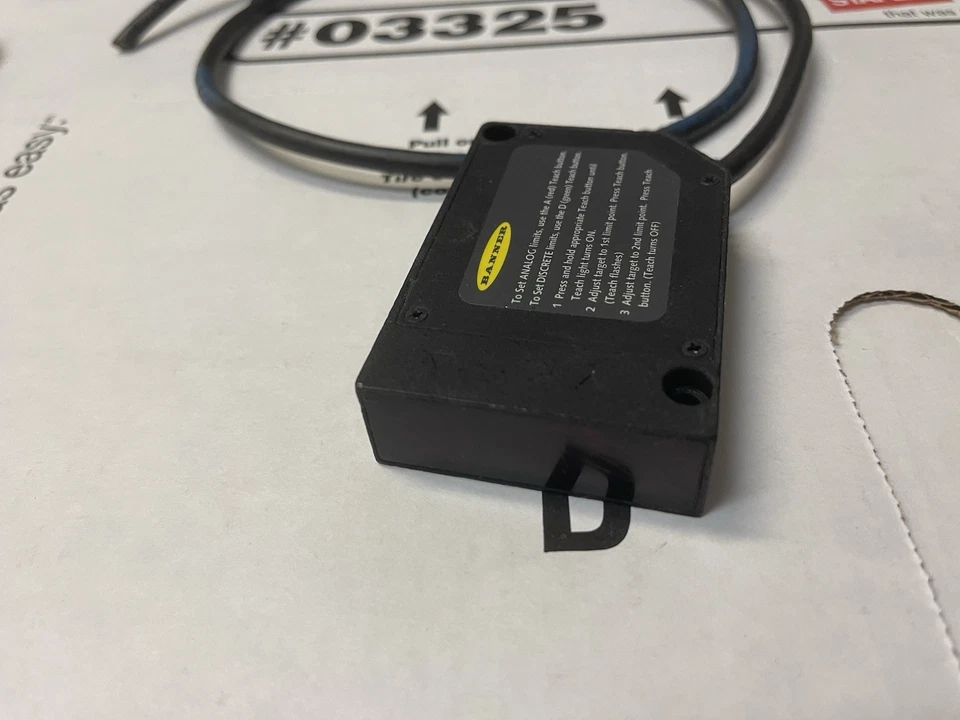 Banner Engineering LG5B65PI Laser Displacement Sensor 12-30VDC Warranty - Image 3 of 4