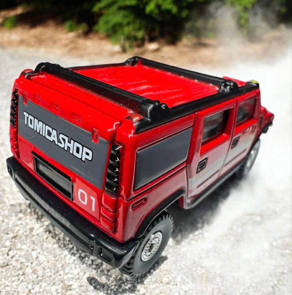 TOMICA Hummer H2 Fire Command Vehicle Figure Tomica Shop Exclusive - Image 2 of 3