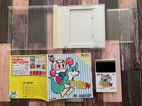 NEC PC Engine Bomberman 93 94 Lot 3 HE System HuCard Japan w/Box Instructions