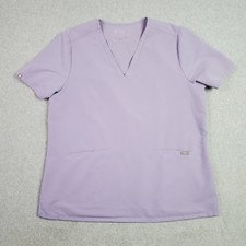 Figs Scrubs Casma Top Size XXL 2XL Lavender Dew Technical Collection Medical