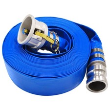 Eastrans 1.5 X 50 Blue Pvc Backwash Hose For Swimming Pools Heavy Duty