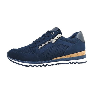 Marco Tozzi  Damenschuhe Schnürschuhe Sneaker low Schwarz Freizeit
