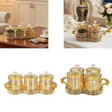 Frischhaltedose Mehrzweck Rund Bonbonglas für Bonbons Trockenfrüchte Kekse