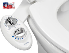 LUXE Bidet NEO 185 - Bidet Attachment for Toilet Seat, White