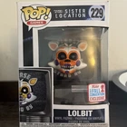 Funko POP LOLBIT 229 NYCC 2017 FNAF Sister Location Exclusive Unopened