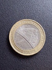 UK 2016 £2 Elizabeth II Anniversary Of First World War Army Two Pounds Coin