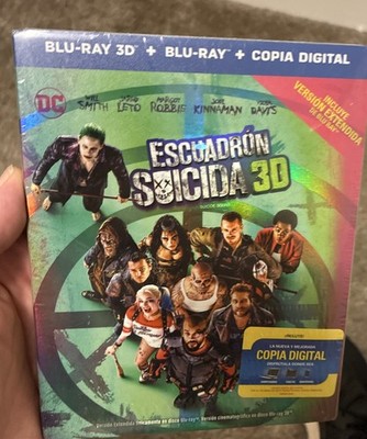 Suicide Squad - Extended (3D + 2D Blu-ray) NEW- Free Shipping with Tracking