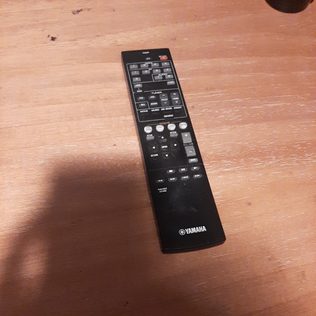 New RAV463 ZA11350 For Yamaha AV Receiver Remote Control RX-V373