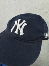 Team MLB New York Yankees Youth Strapback Blue Baseball Hat Cap OG Sports