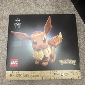 LEGO Pokemon &ndash; Eevee, 72151, 587 Pieces., Building Set for Adults