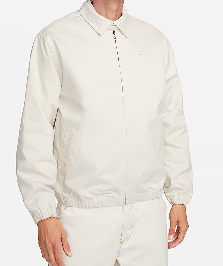 SACAI X NIKE Nike Life Woven Harrington Jacket FN3230 104 Uomo Taglia Media