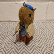 Fisher-Price Woodsey Squirrel Dad From FP Log House 960 1979 Still Squeaks