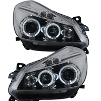 Angel Eyes Scheinwerfer Set FüR Renault Clio 3 2005-2009 Chrom