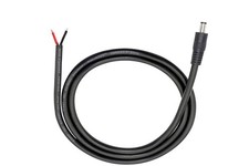 DC 5.5mm x 2.5mm Male Pigtail Cable, 1m/3FT, 16AWG, Bare Wire, Repair Cord