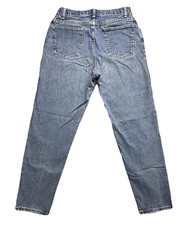 Vintage Wrangler Jeans Womens 12 Blue High Rise Tapered Leg Denim 90s YKK USA