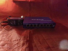 NetGear Prosafe 8 Port Gigabit Switch Model GS108