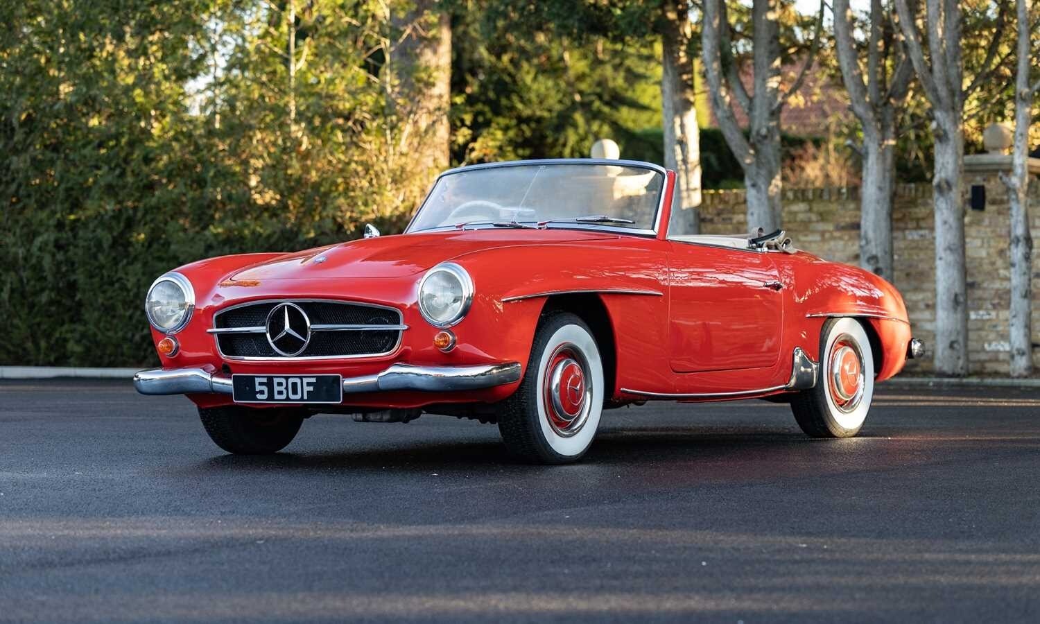 1959 Mercedes Benz 190 SL Convertible Manual