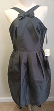 Alfred Sung Womens Ebony Cocktail Dress Size 14 New Tags - Sample Dress
