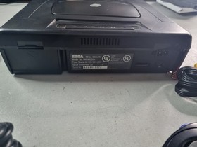 SEGA Saturn Black Console MK-80000A w/ Cables & Controller Tested *READ*