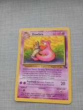 Pokémon TCG Slowbro Fossil Card 43/62 100% genuine