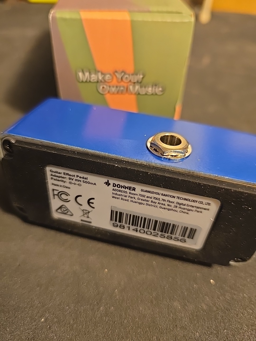 Donner Echo Square Delay Pedal (Pre-Owned)