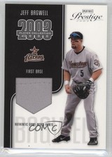 2003 Playoff Prestige Player Collection Materials Jeff Bagwell (Pants) HOF 0v1