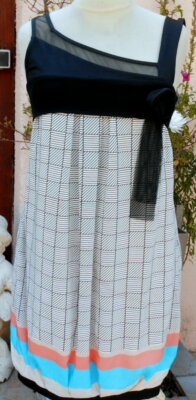 Kleid * Mode gehört dir * LMV Gr. 38 40 Art Deco Modell NEU S/ETIKETT