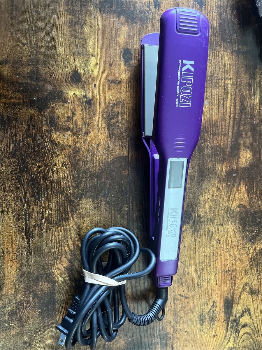 KIPOZI Salon Hair Straightener Inch Wide Voltage Digital
