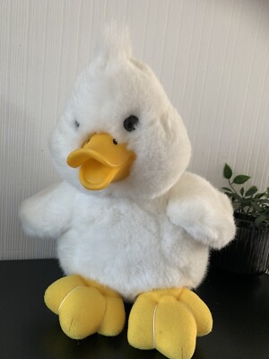 Vintage DanDee weiße Ente Plüsch
