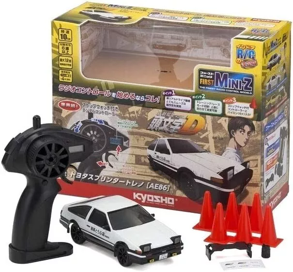 KYOSHO First MINI-Z RC car RTR Set INITIAL-D TOYOTA Trueno AE86