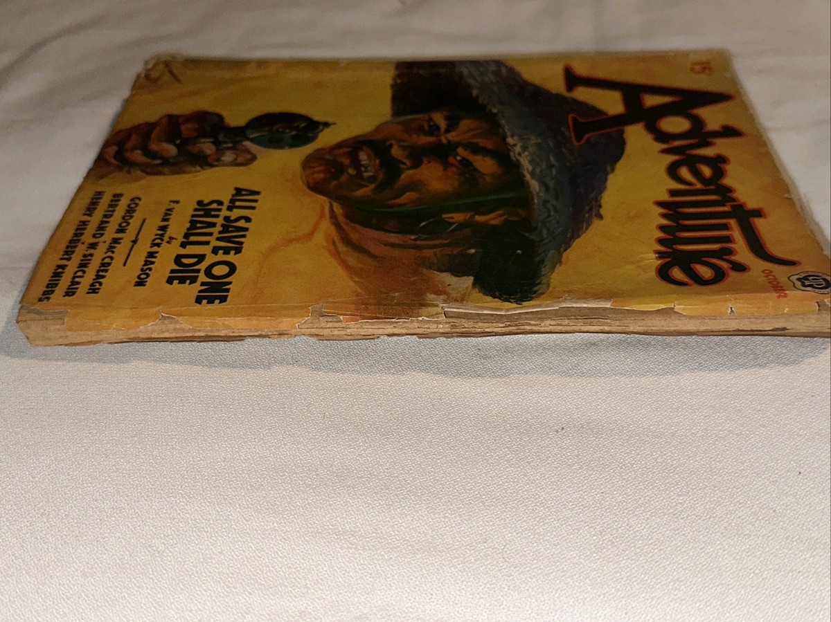 adventure pulp magazine October 1939 | eBay