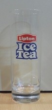 LIPTON ICE TEA ADVERTISIGN GLASS